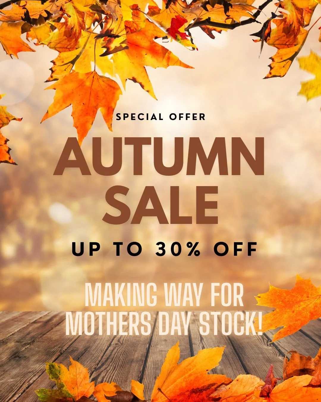 Check out our specials area and grab yourself a bargain!