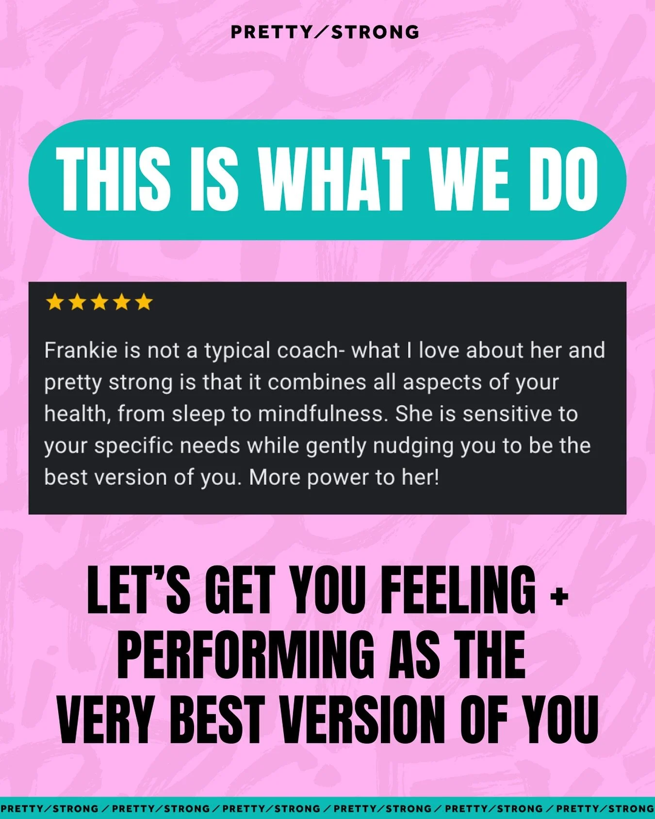 This is us 💖⚡️

#PrettyStrongCoaching