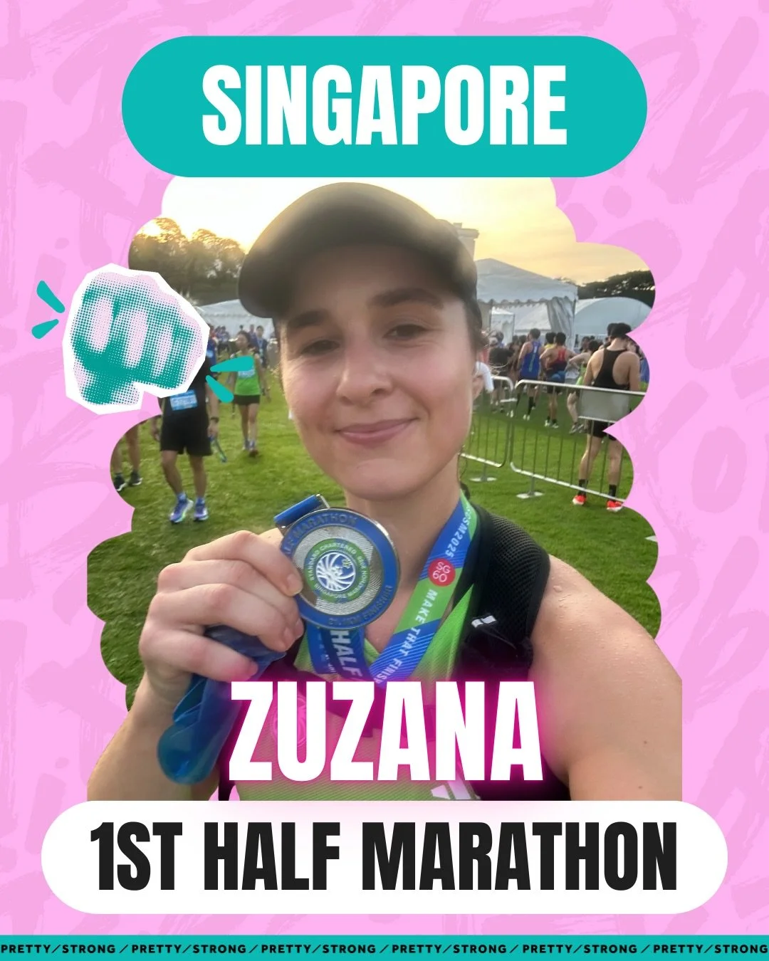 &ldquo;I was never a runner.&rdquo; 🥲

That&rsquo;s how Zuzana started.

Fast forward 4 months of structured training, proper fuelling, and smart race prep &ndash; and she crossed the Singapore Half Marathon finish line in 2:12:44, beating her goal 