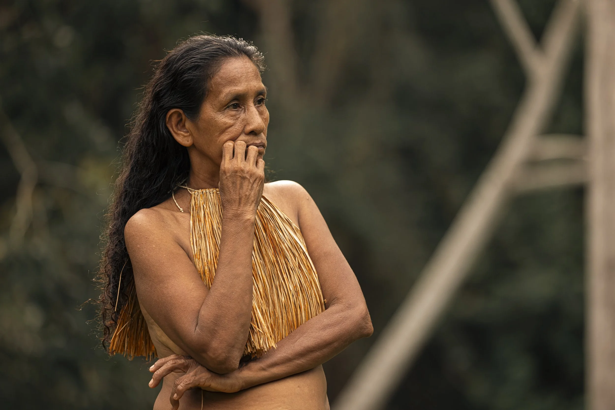 Portraits of the Yagua women