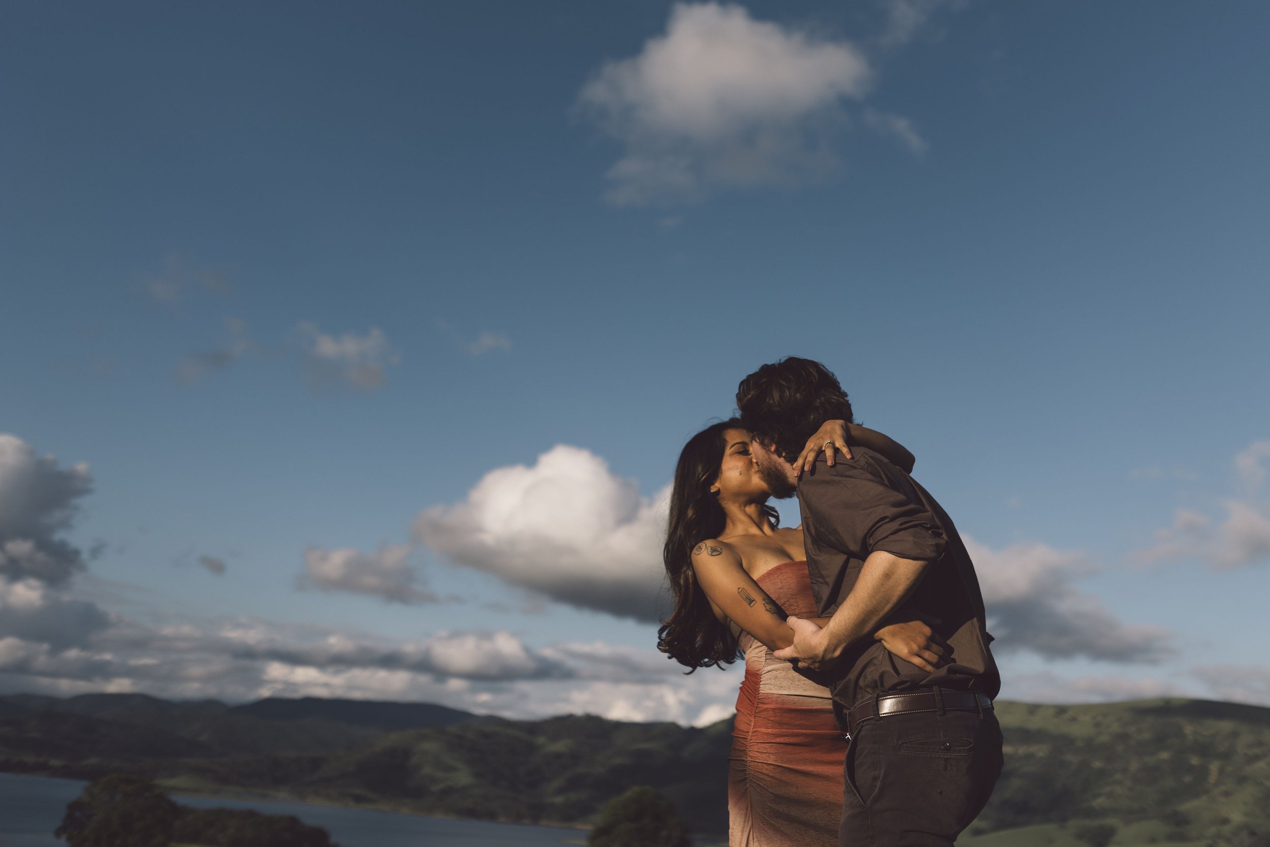 Cham + Sam | Engagement Photography at Lake St Clair