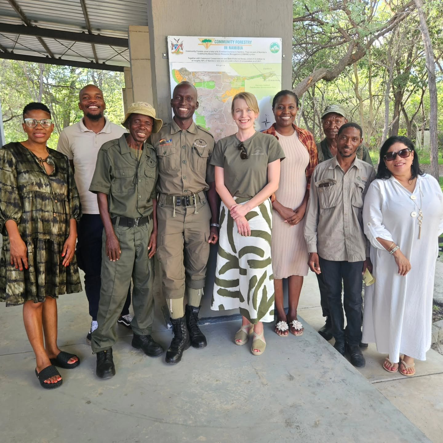 Our FlourishED team recently spent time in beautiful Katima Mulilo, visiting the Kwandu Conservancy and giving a guest seminar at the University of Namibia Wildlife campus.

We are very grateful for the opportunity to learn from ramgers and community