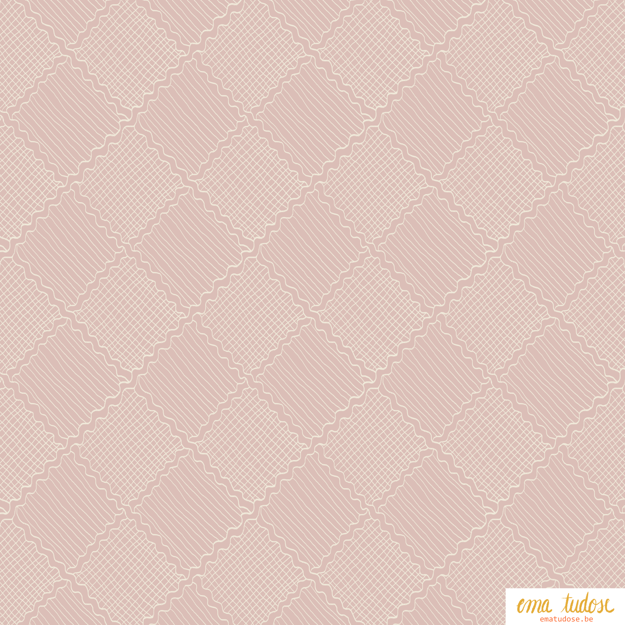 Blush Lace Trellis