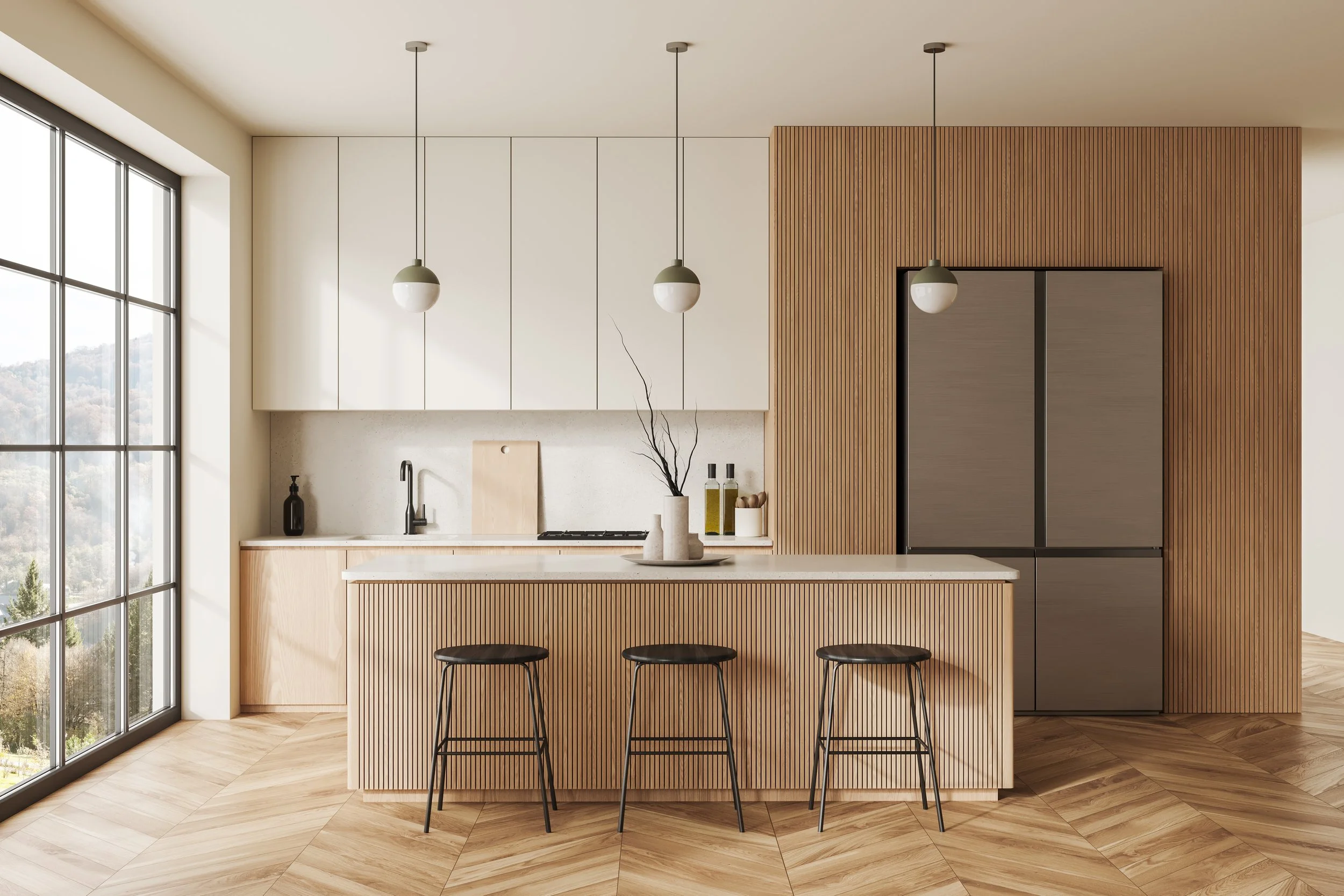 Photo inspiration: Certified Greener Apartment Renovations Reference: Beams Simpler Greener Renovation In London