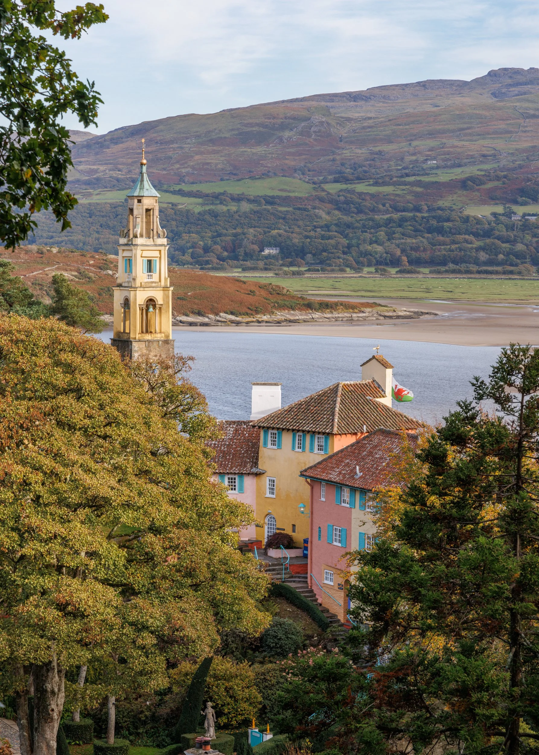 Portmeirion village, Wales