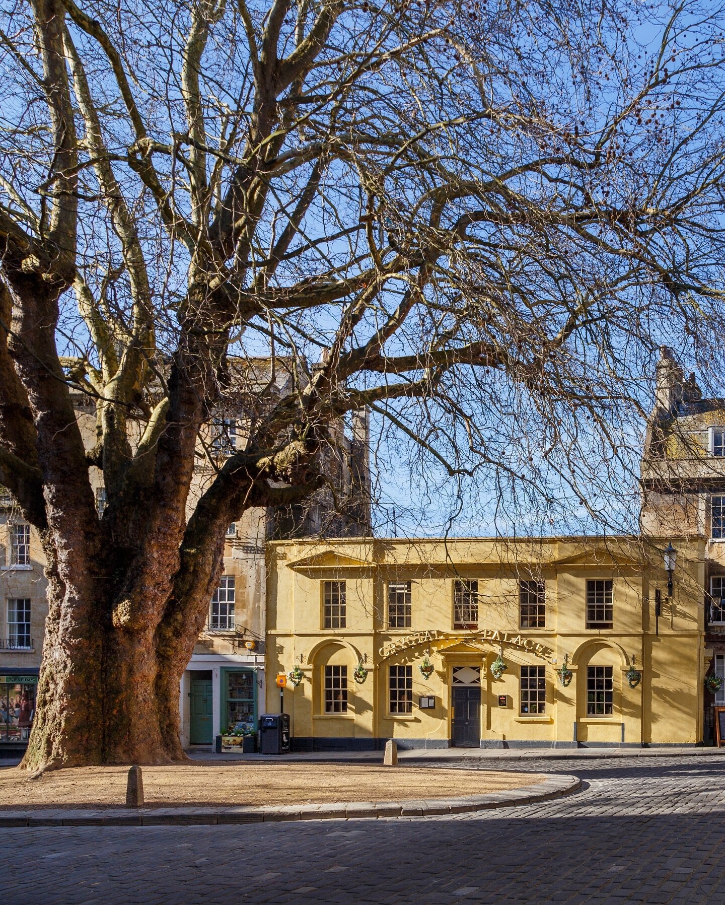 Abbey Green is one of those wonderful places that you might just stumble upon when visiting Bath. 

Once part of a larger complex surrounding the Abbey the &lsquo;Green&rsquo; origins served into the latter part of the 17th Century as an open natural