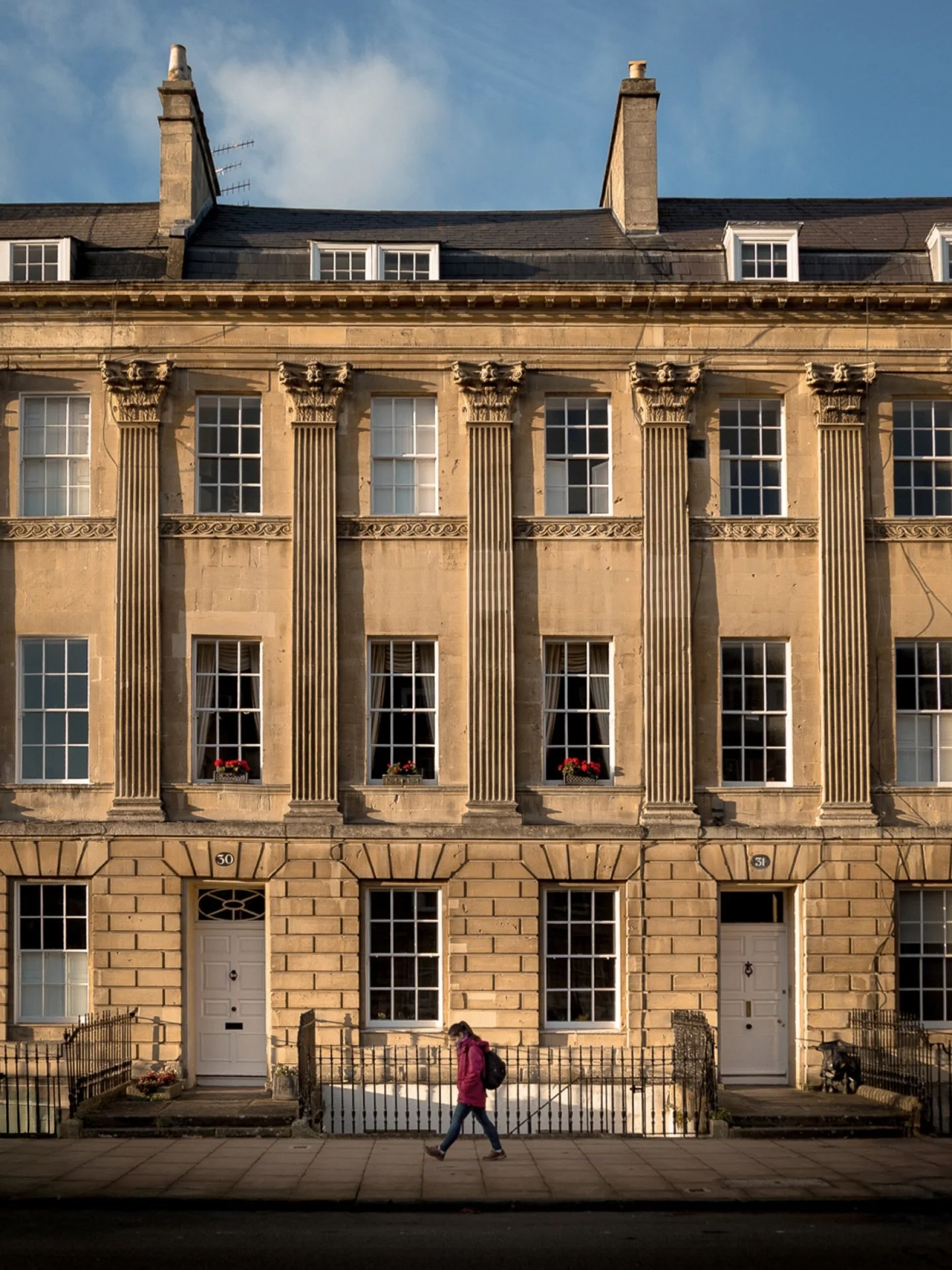 Fantastic facades, golden hues and everything yellow - that&rsquo;s what I love so much about Baths glorious architecture and the way it positively illuminates the buildings.
It may be in short supply this January, but when the sun does make an appea