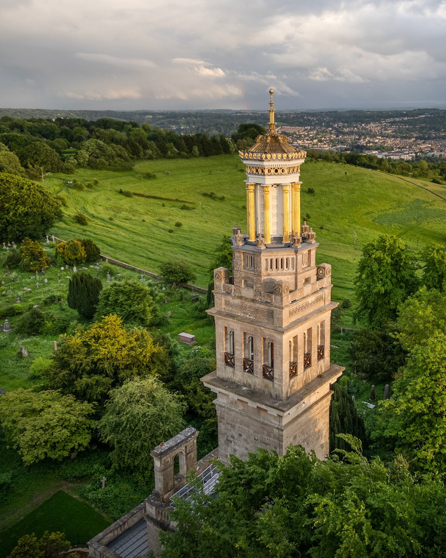 Feeling very inspired by Beckford&rsquo;s Tower feature on the @visitbathuk account recently. The team at @beckfordstower have created an incredible attraction on the outskirts of the city which was home to the richest commoner in Britain, William Be