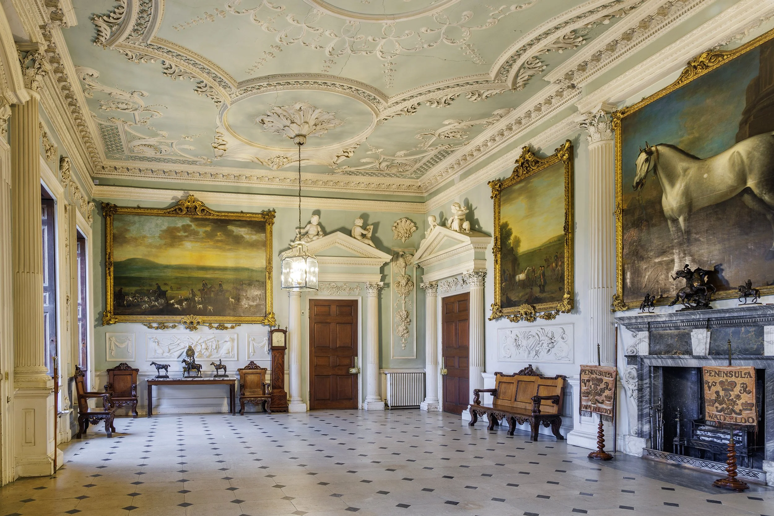 Badminton House interior