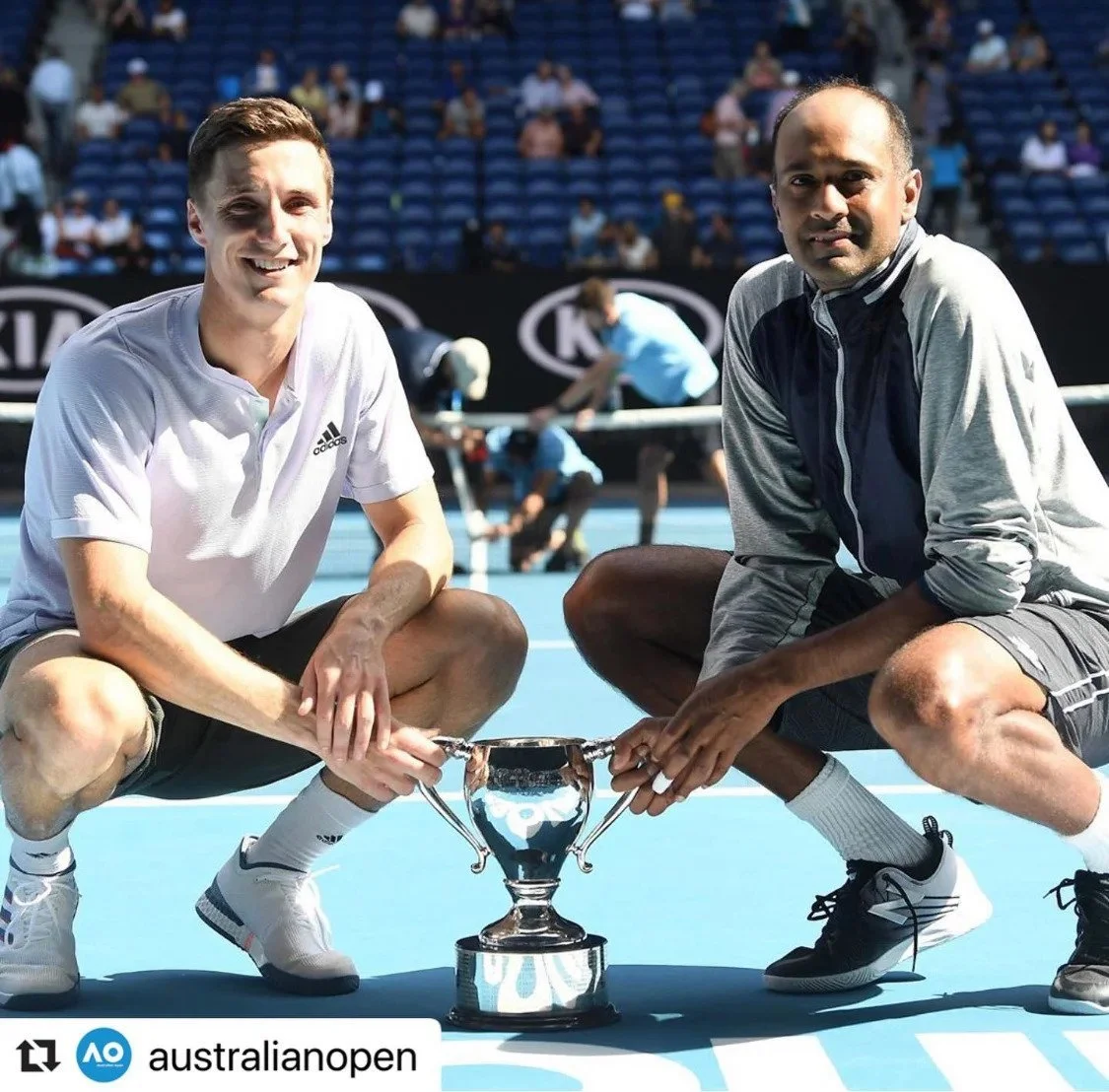 Salisbury Becomes Grand Slam Champion