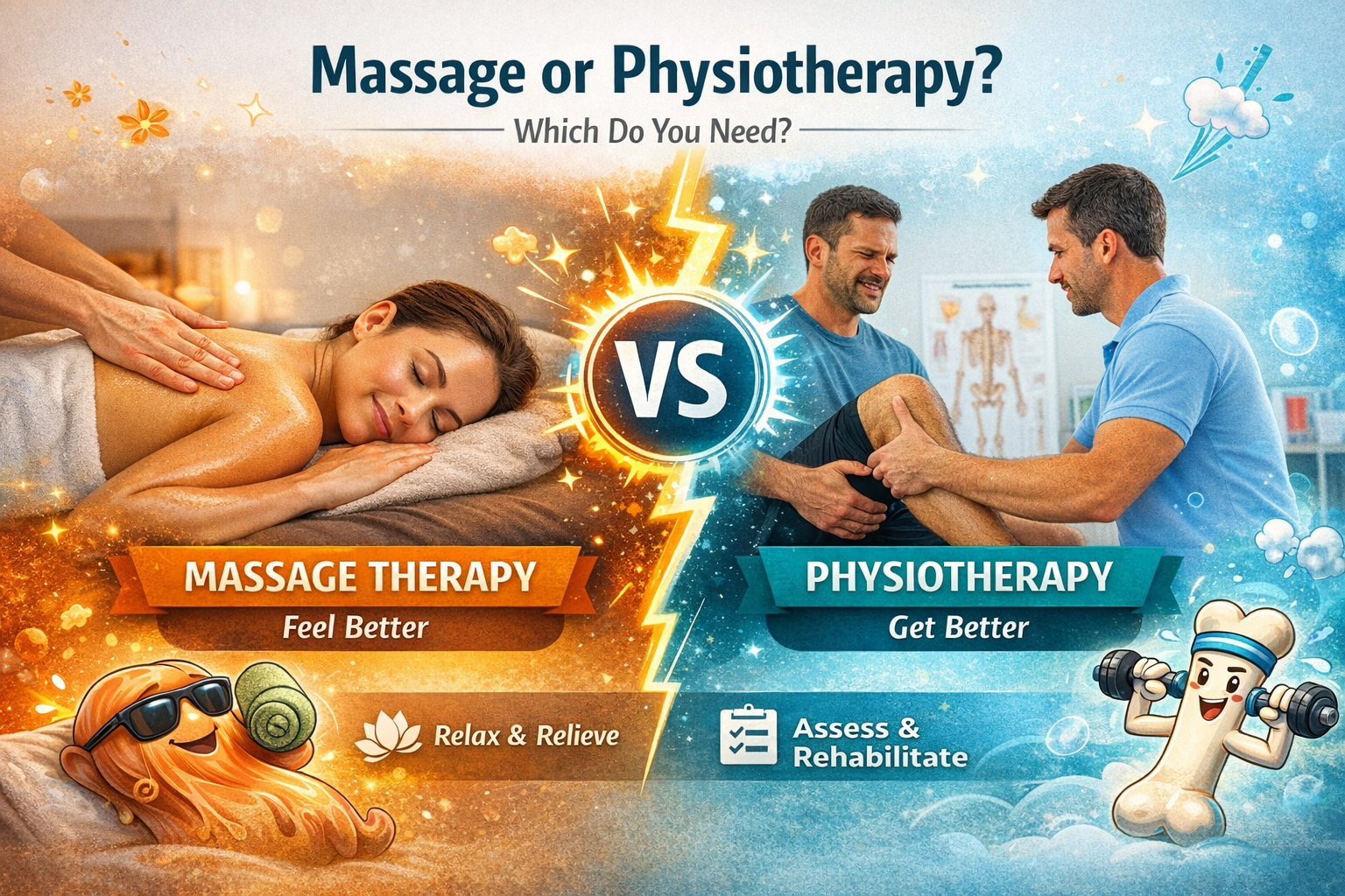 do i need a massage or should i see physio