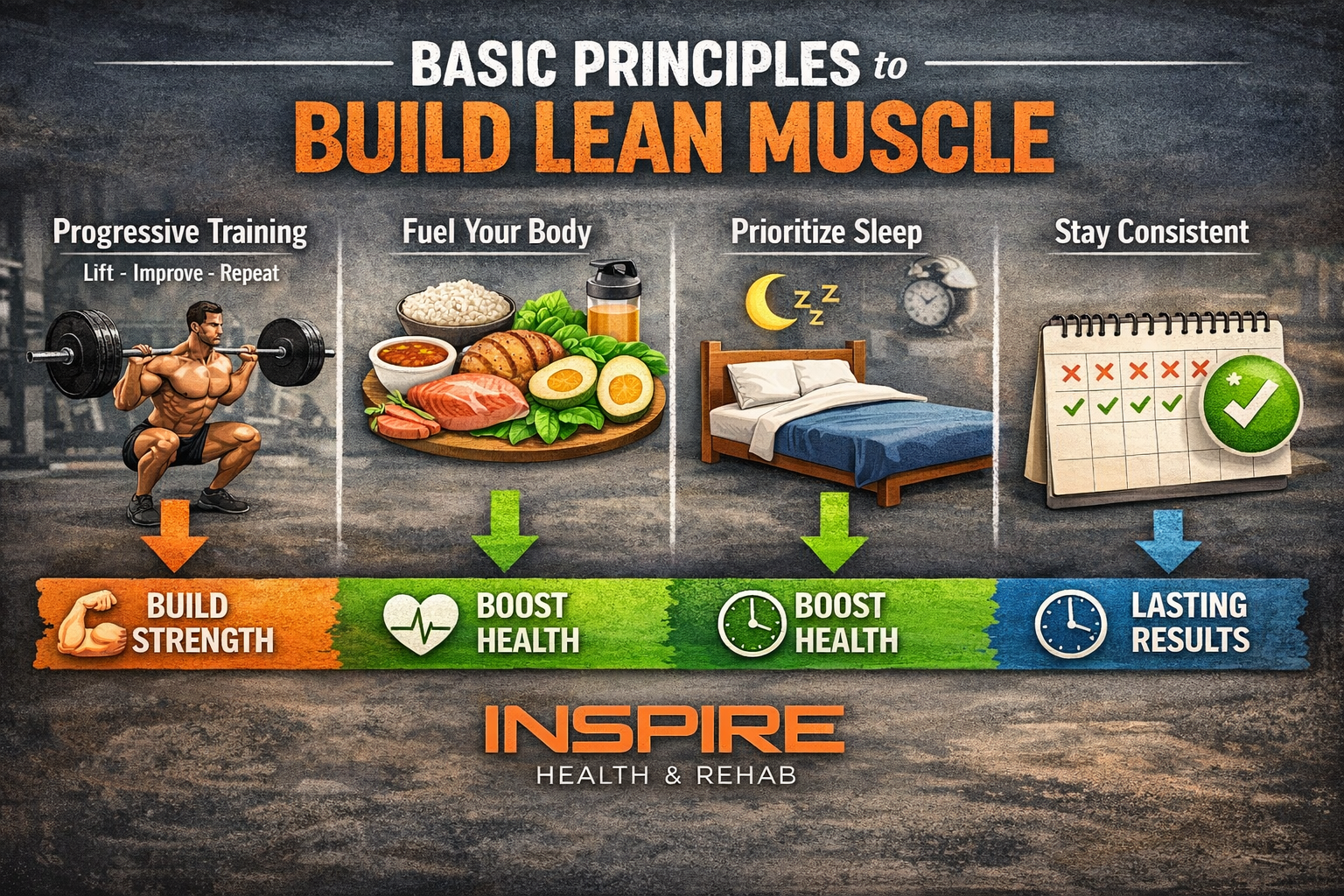 Basic Principles to Build Lean Muscle