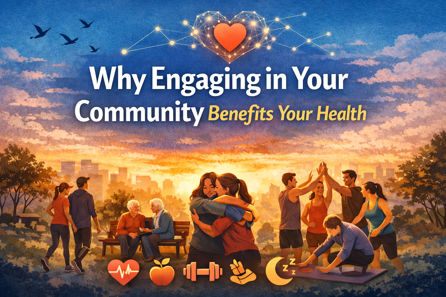why engaging in the community benefits your health