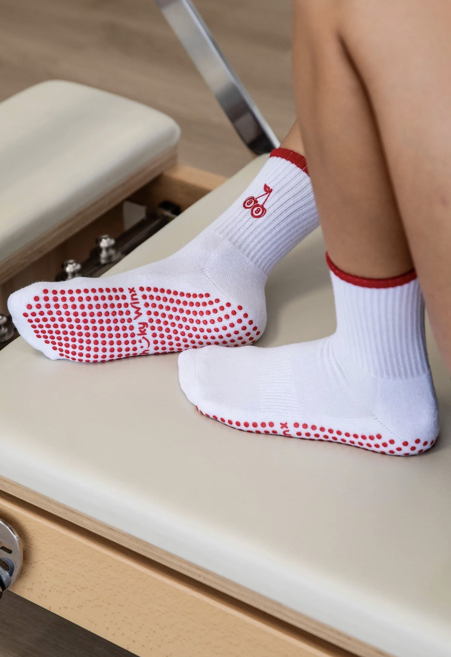 Cherry Grip Socks