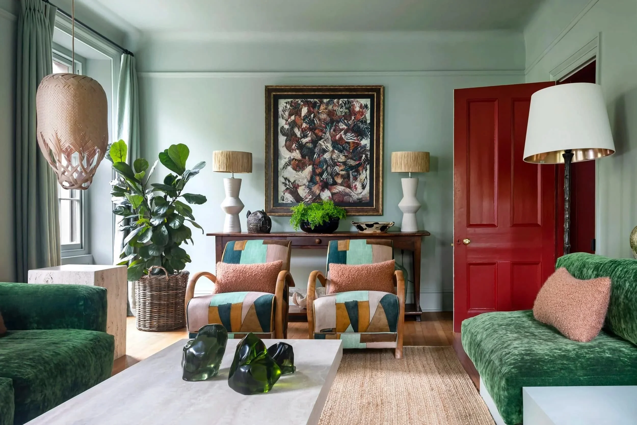 "Drawing room interior design by Bryony Richardson"