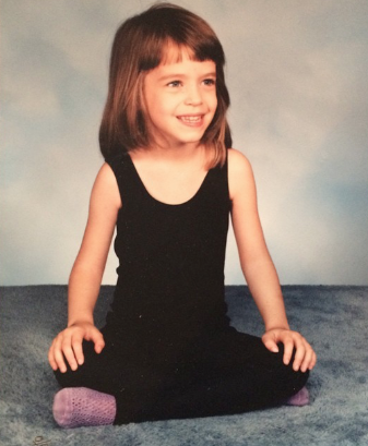 Image of Ann as a little girl