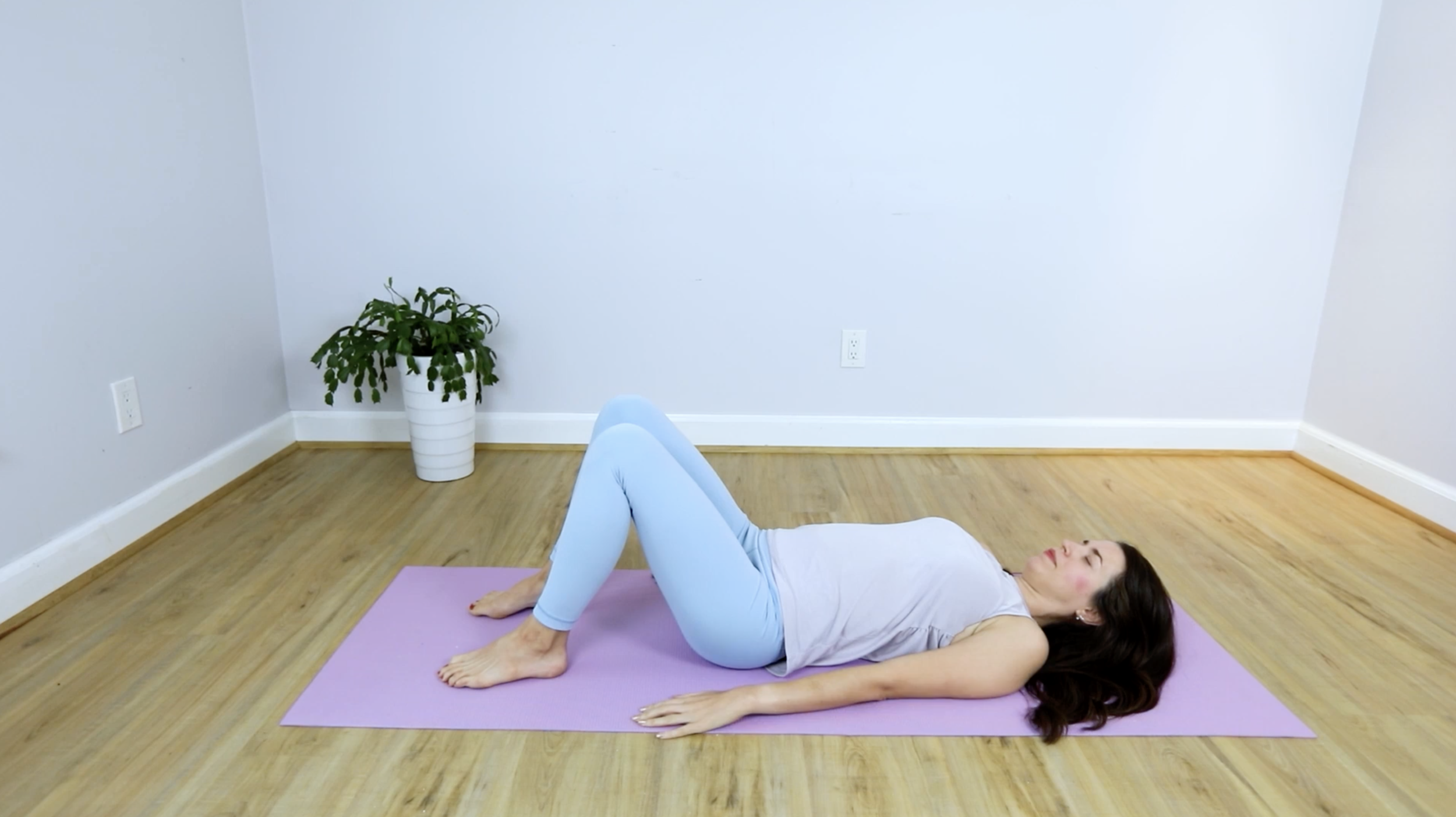 7b INHALE to arch your back