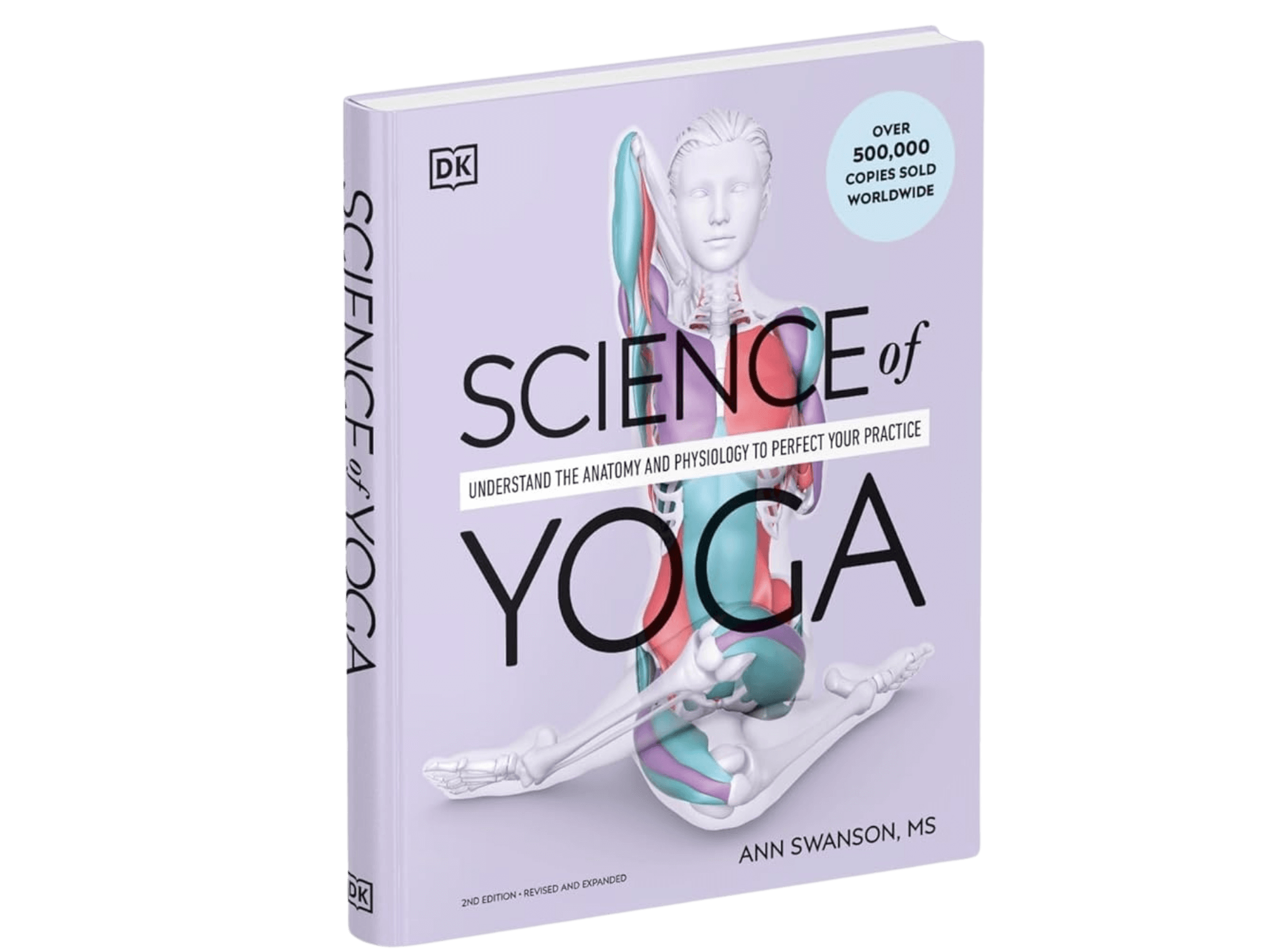 Science of yoga book cover - purple