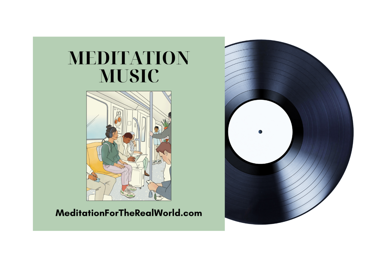 Meditation music record.