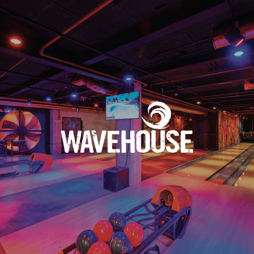 Wavehouse is a family-friendly dining and entertainment destination located at Atlantis The Palm, on the Palm Jumeirah.

Known for burgers, shakes, and a lively industrial-chic setting, Wavehouse features bowling lanes, arcade games, and the Surf’s U