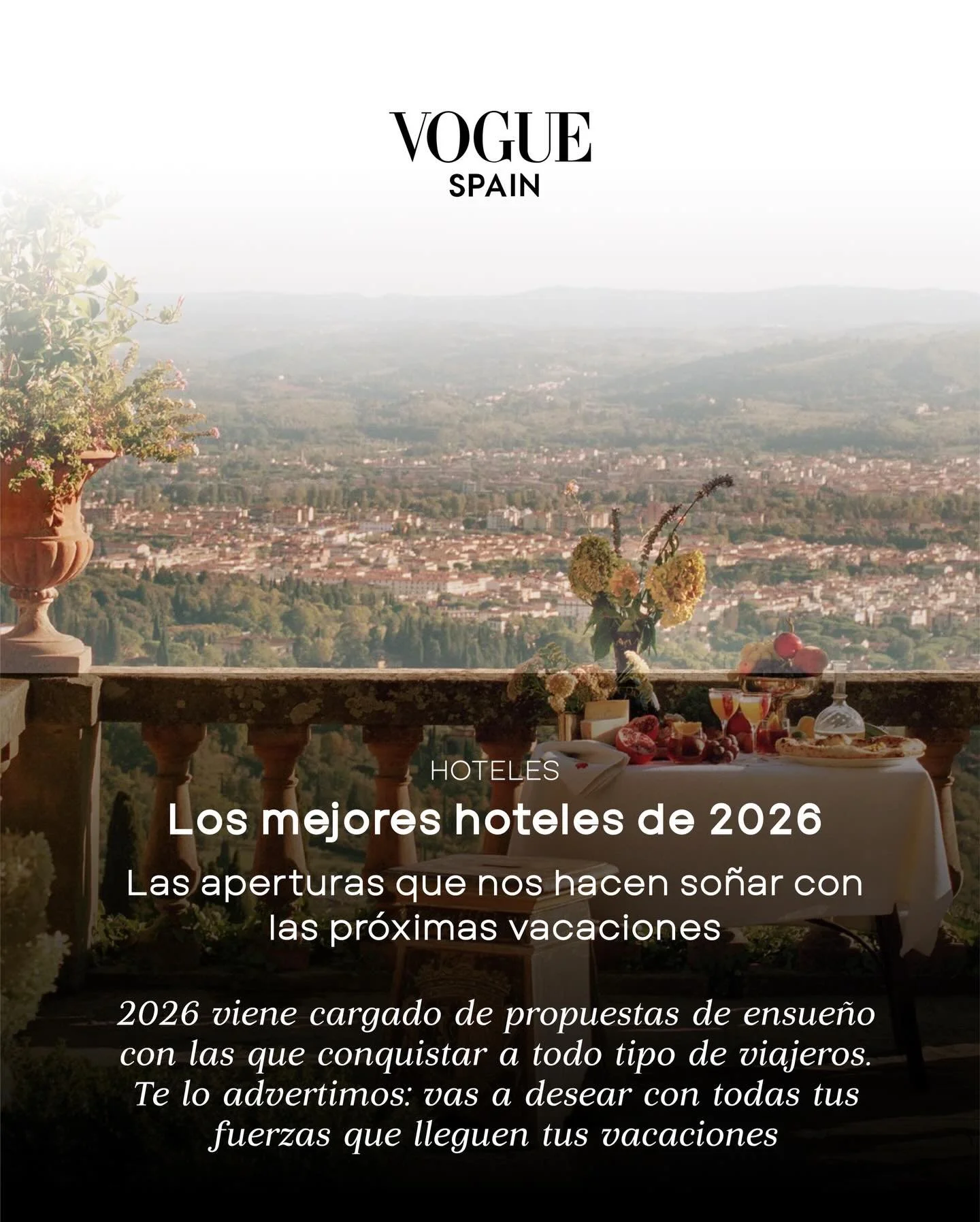 When @voguespain maps the future of hospitality, we are proud to be part of the conversation.

The world&rsquo;s most anticipated hotel openings for 2026 reflect a clear shift: design-led destinations, lifestyle-driven experiences, and places that fe
