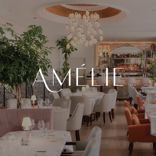 Amélie is an exquisite French restaurant within Belgravia’s historic Sunset Hospitality building on Motcomb Street. A luxury dining destination set across two floors as well as an outdoor terrace, its menu will focus on Provençal cuisine alongside fu