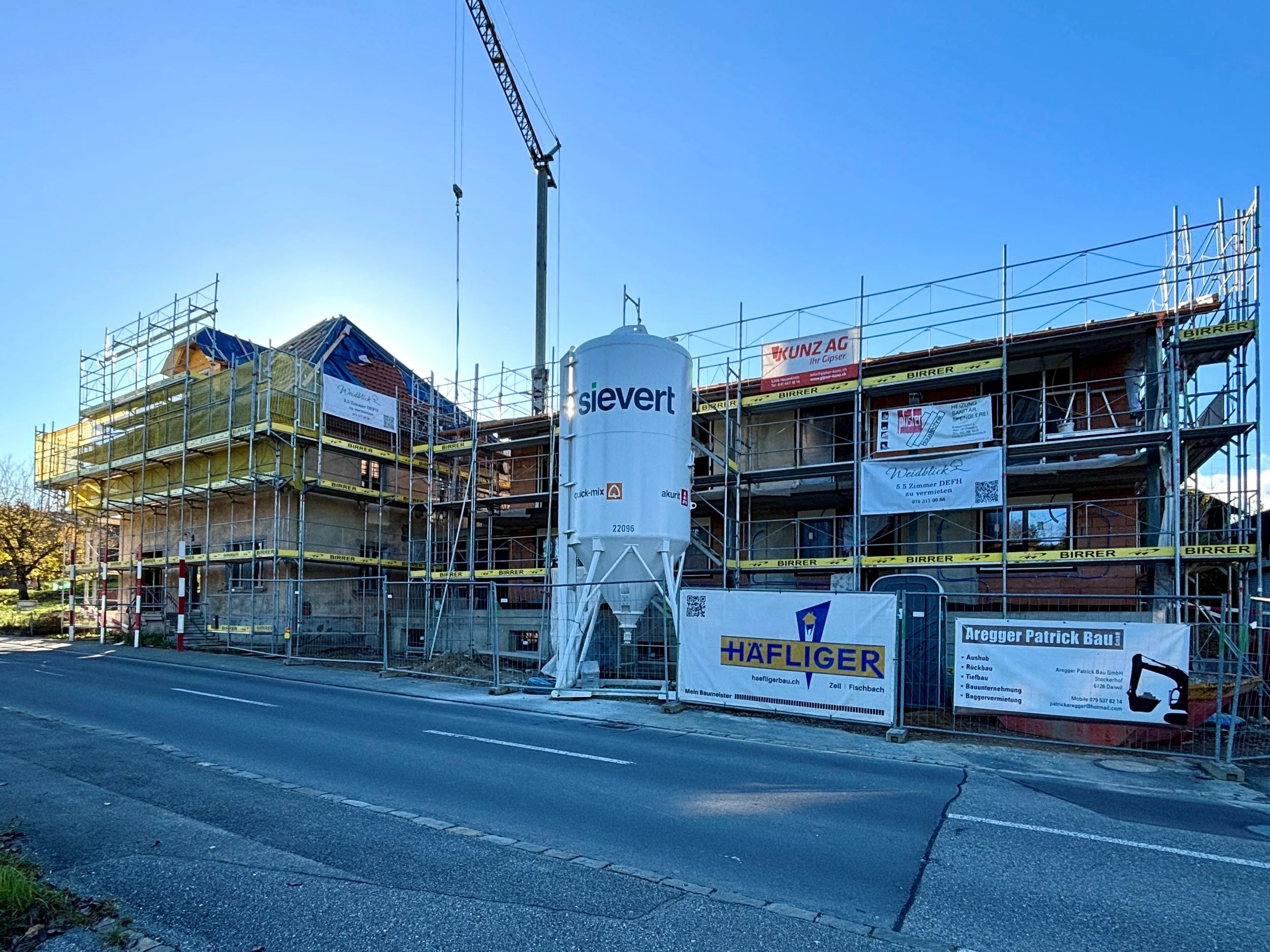 Sanierung Wohnhaus und Ersatzneubau Doppel-EFH, Pfaffnau