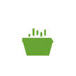Icon of a green ship with a tall smokestack