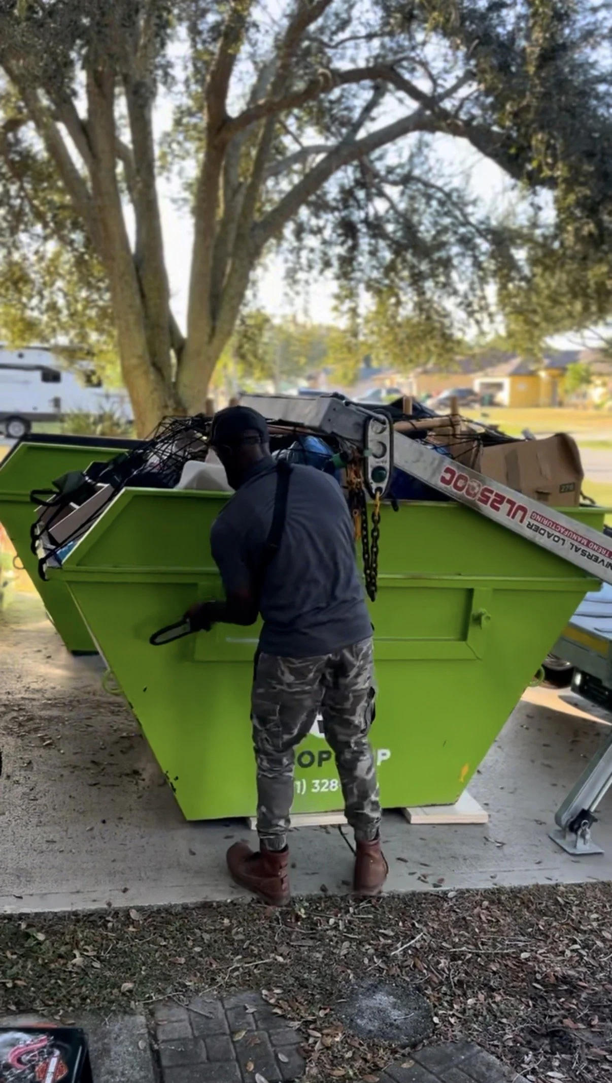 House &amp; Garage Cleanout: What Size Dumpster &amp; How Many Loads