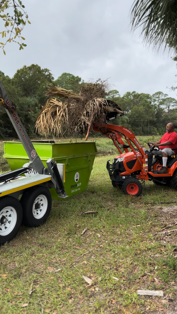 Landscaping Debris: Which Dumpster for Dirt vs. Brush