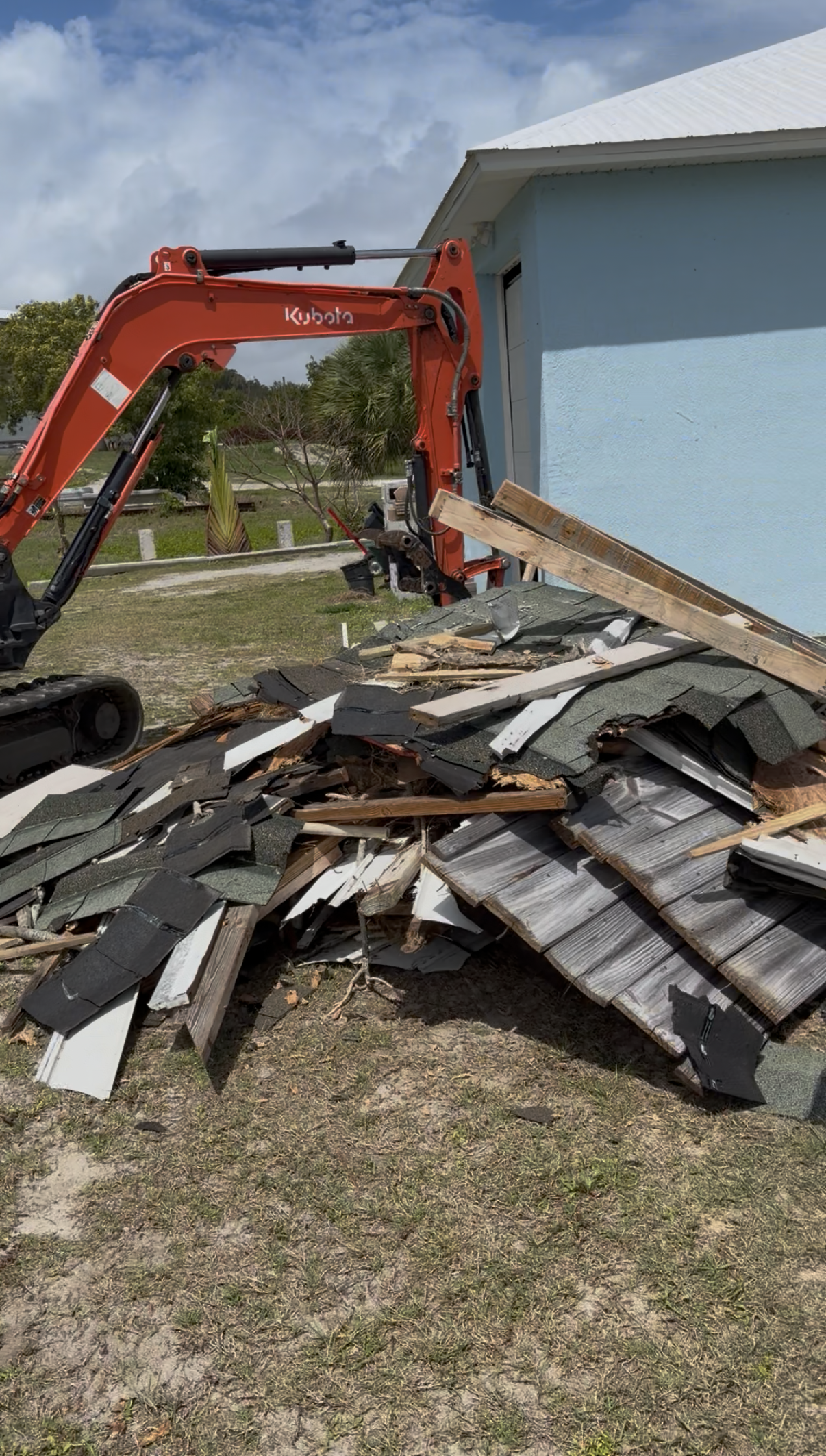 Shed Demolition Debris: Which Dumpster for Frame vs. Slab