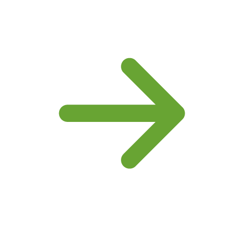 Green right arrow icon on black background
