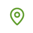 Green map marker icon