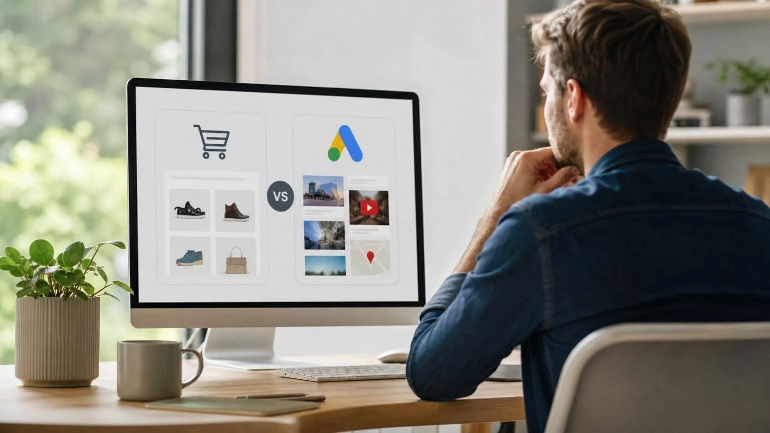 Performance Max eller Shopping-kampanj i Google Ads