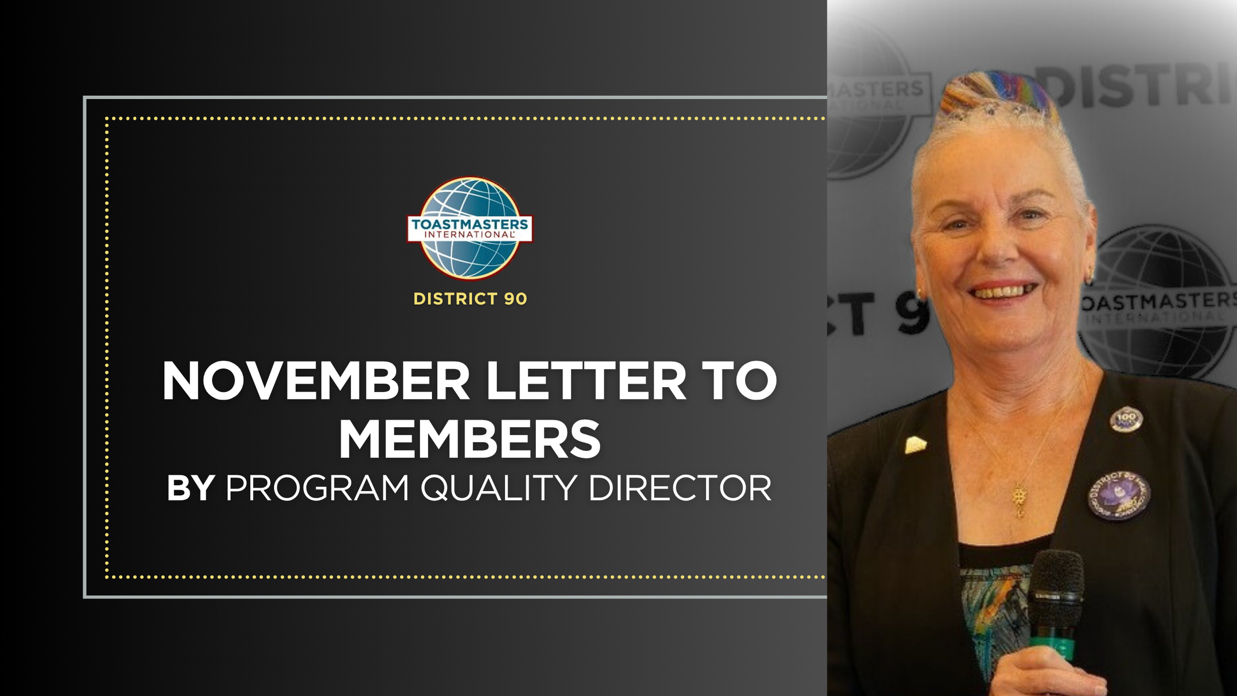 November Letter to Members