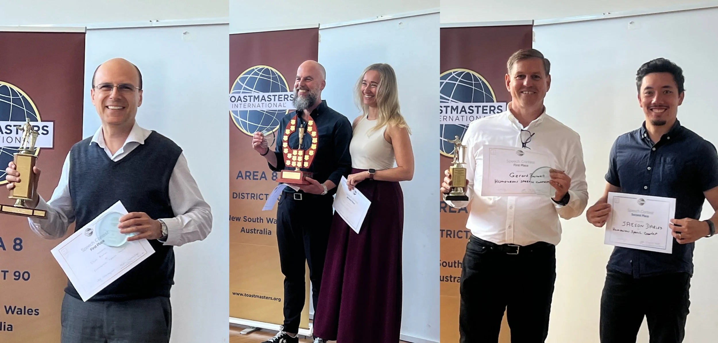 Area 8 Contest Showcases Courage, Camaraderie and Communication Excellence