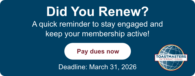 Club Good Standing &amp; Early Renewal Support