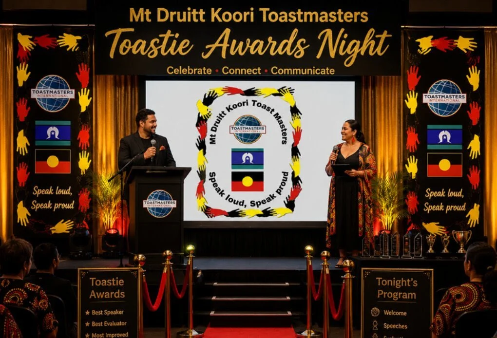 Mount Druitt Koori Toastmasters Toasties Awards Night