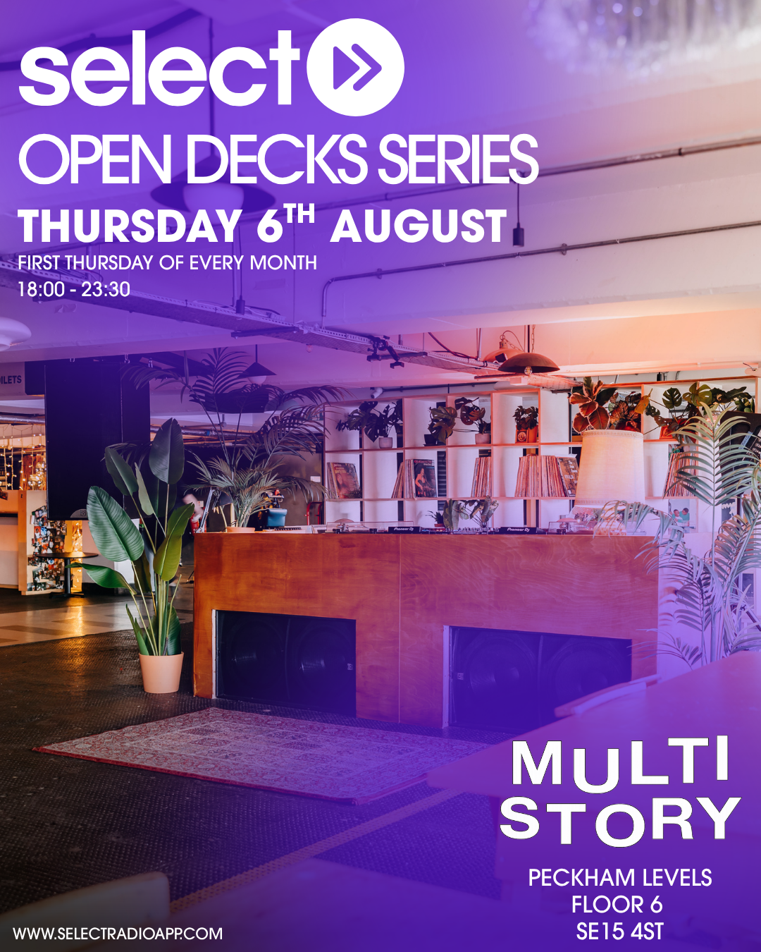 Select Radio Open Decks 