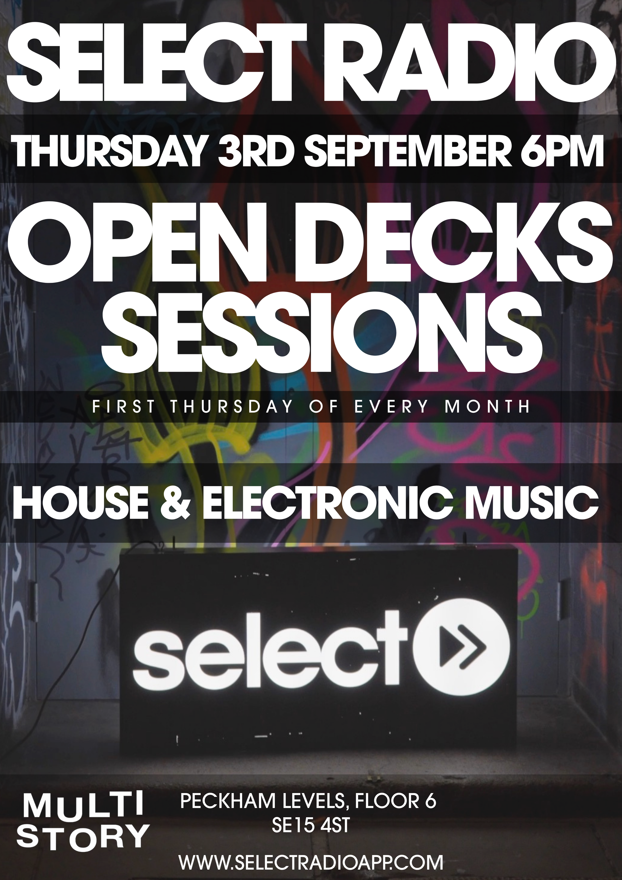 Select Radio Open Decks