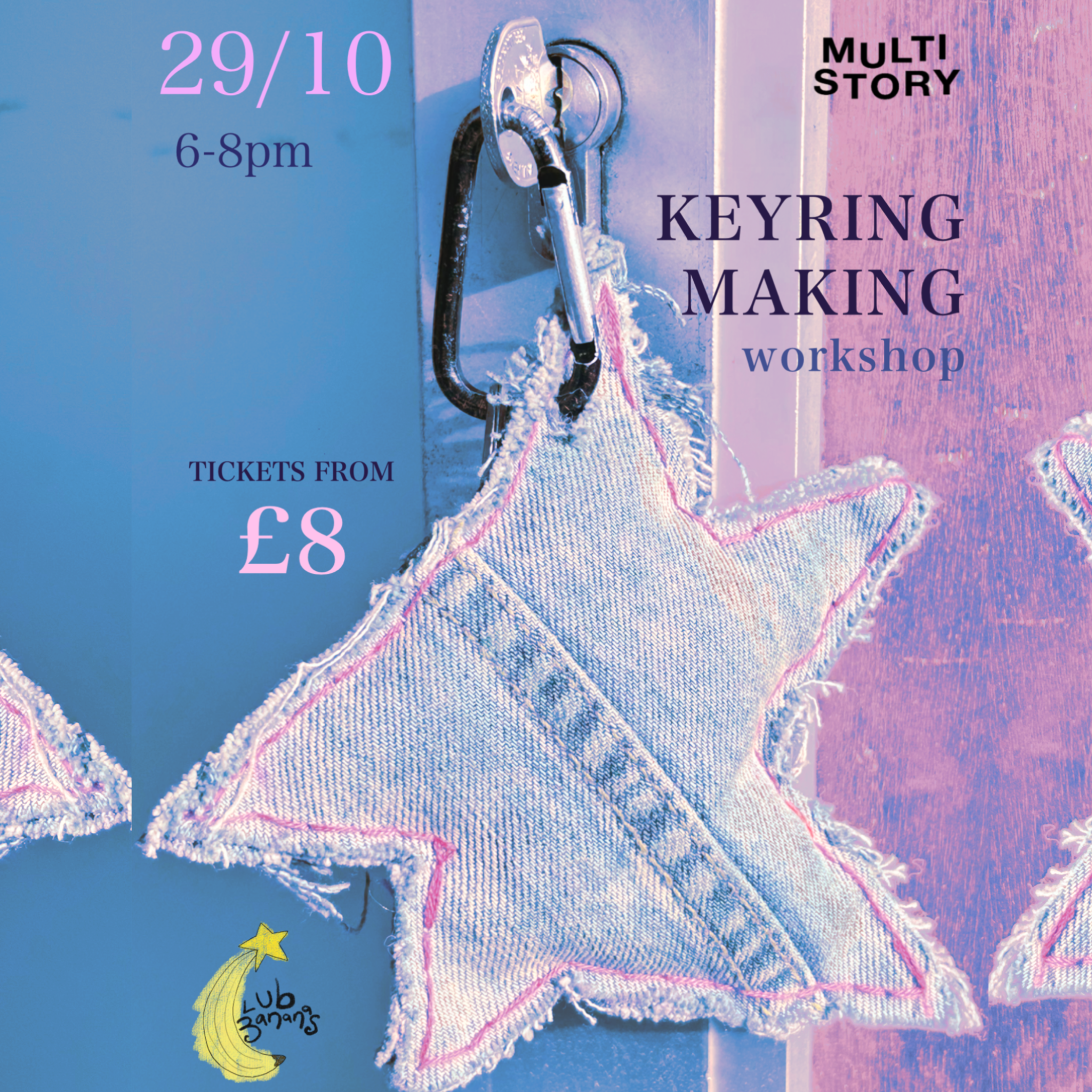 Club Bananas: Keyring Making Workshop