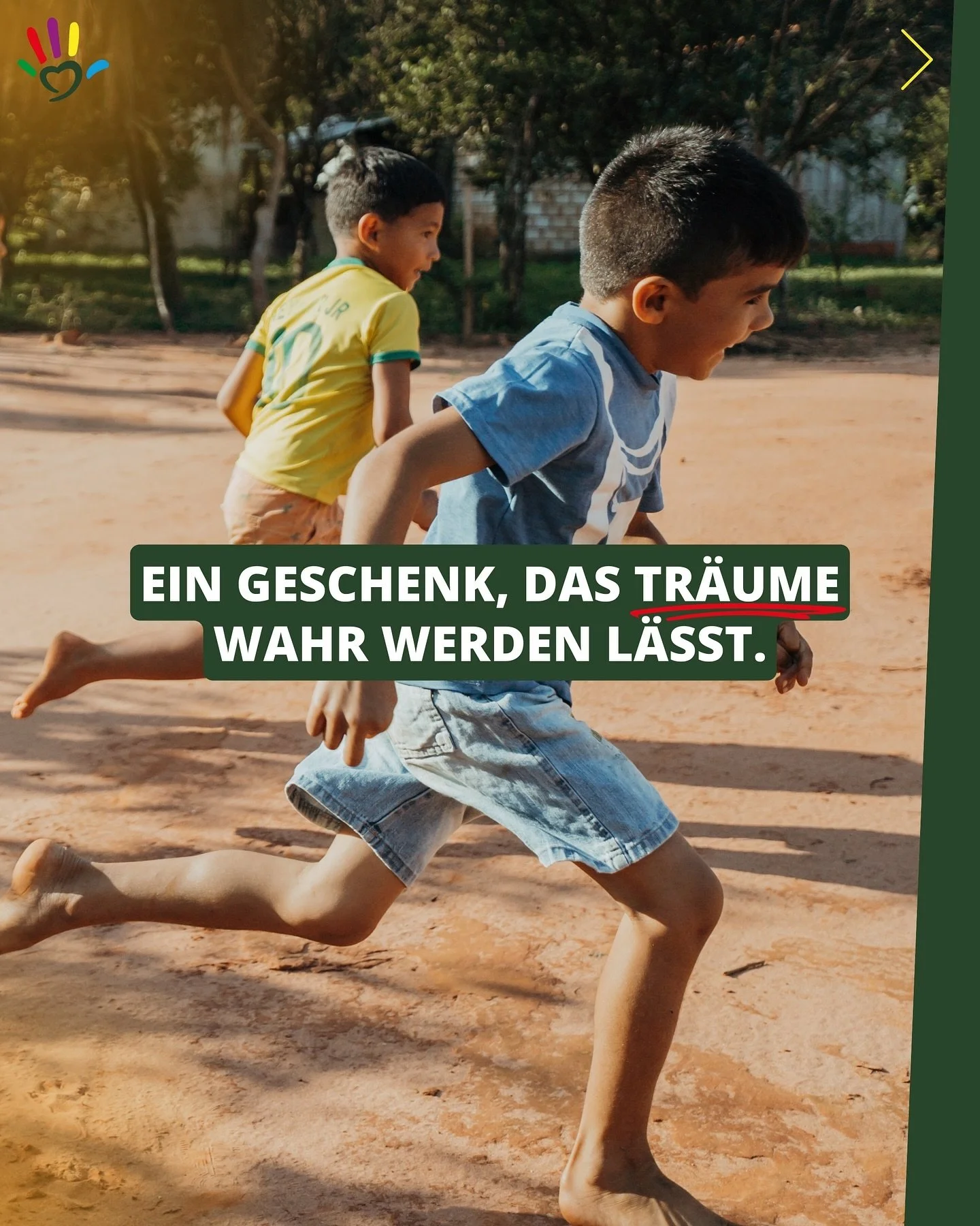 Was war dein gr&ouml;&szlig;ter Traum f&uuml;r die Zukunft, als du noch ein Kind warst?💭
Vielleicht wolltest du Fu&szlig;ballprofi werden, ein gro&szlig;es Haus kaufen oder ein Mal um die Welt reisen. Kinder in Paraguay tr&auml;umen von genau solche