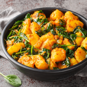 Spud of the Month: Saag Aloo | Indian  Potatoes