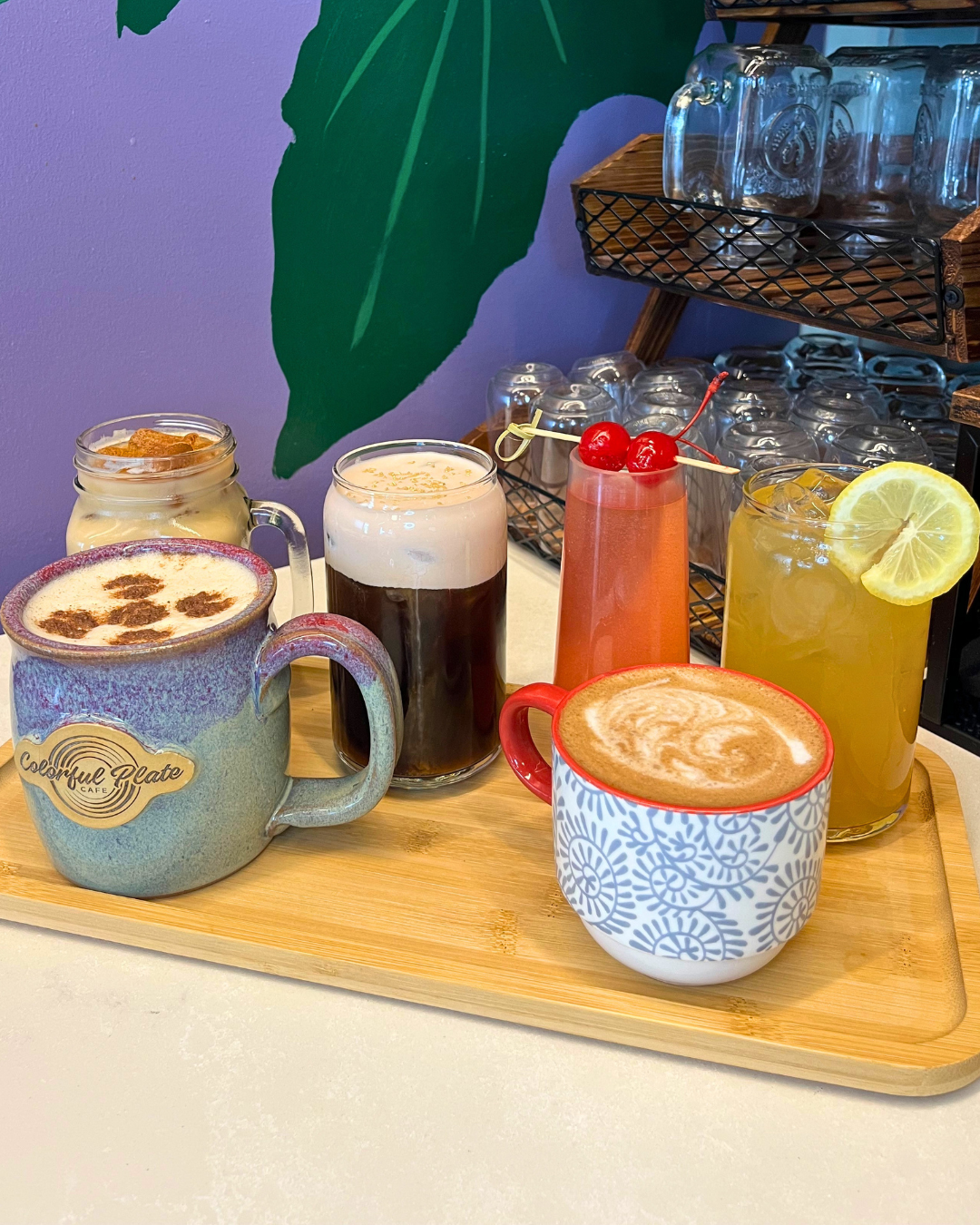 Craft Beverages Colorful Plate Cafe.png