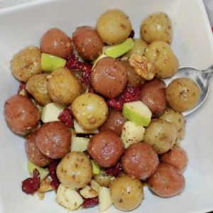Spud of the Month: Warm Winter Potato  Salad with Cranberries