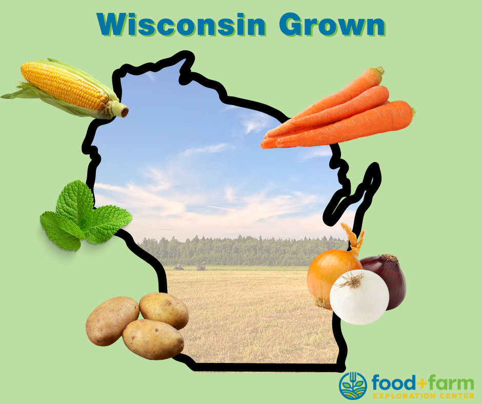 What food comes from central Wisconsin? | Food + Farm Exploration Center