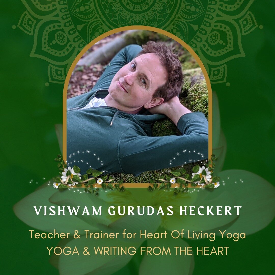 We are so blessed to have Vishwam Gurudas @flowingwithlife at Heart Festival 😍

Vishwam is one of our Heart Ministers, Trainers &amp; Teachers, helping the wisdom of the heart to share itself around the world. Vishwam began formally teaching yoga in