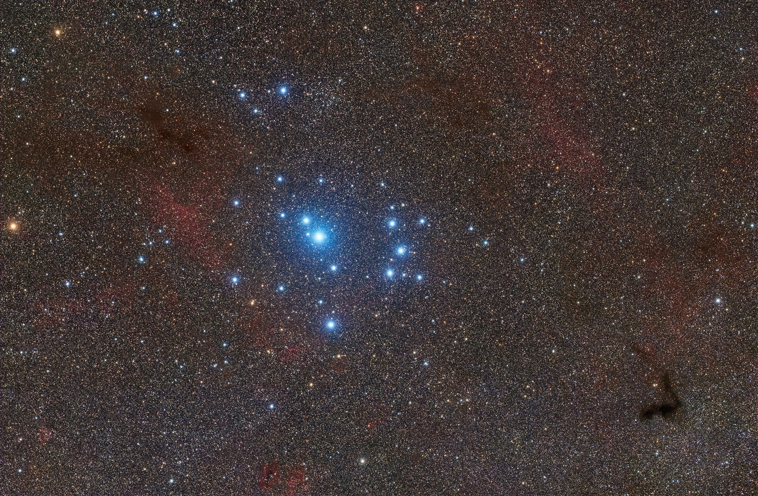 IC 2602 – The Southern Pleiades – processed by Cosmic Captures from Telescope.Live image data