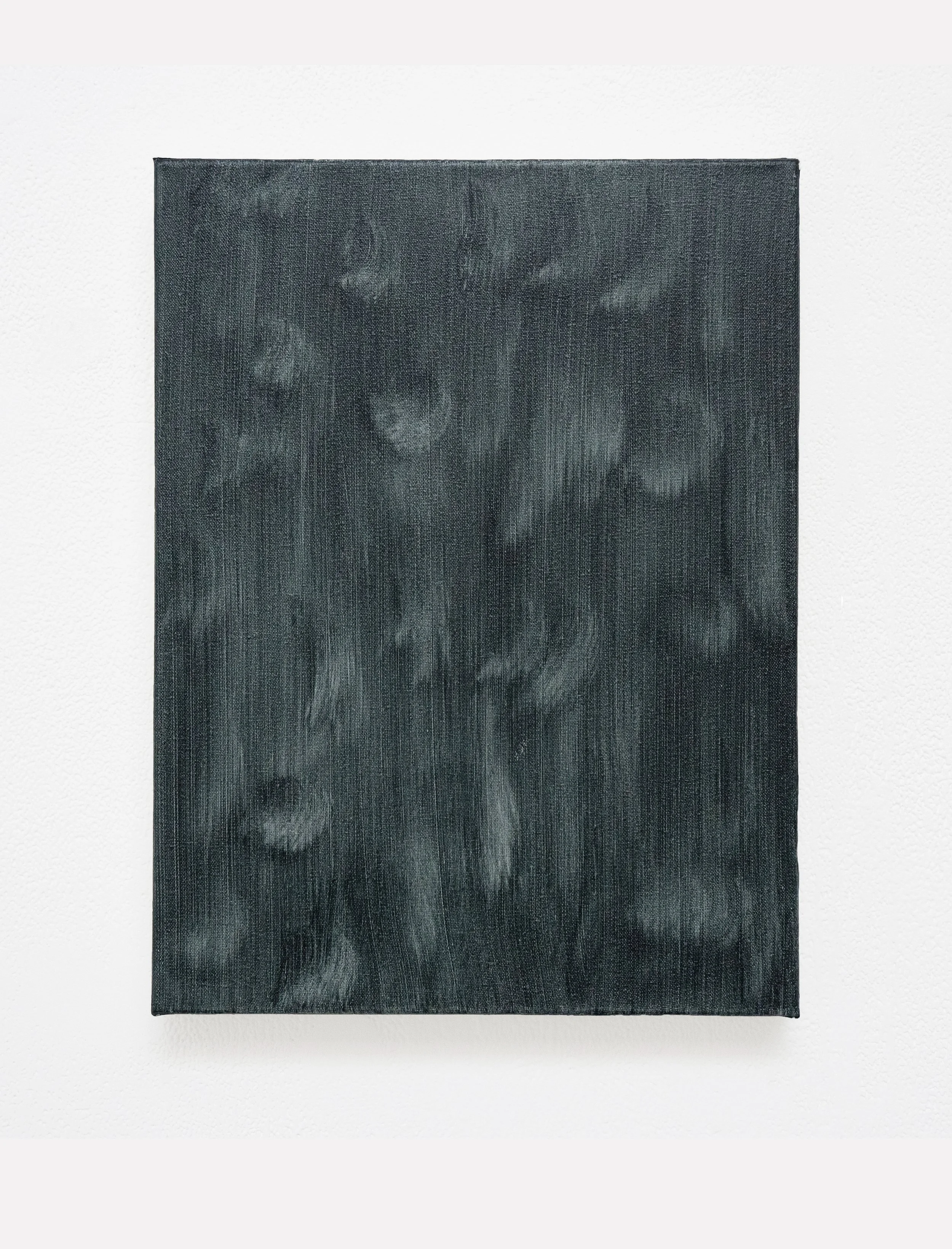 Untitled (Blue - Grey), 40.6 x 30.5cm, Oil on Canvas, 2025