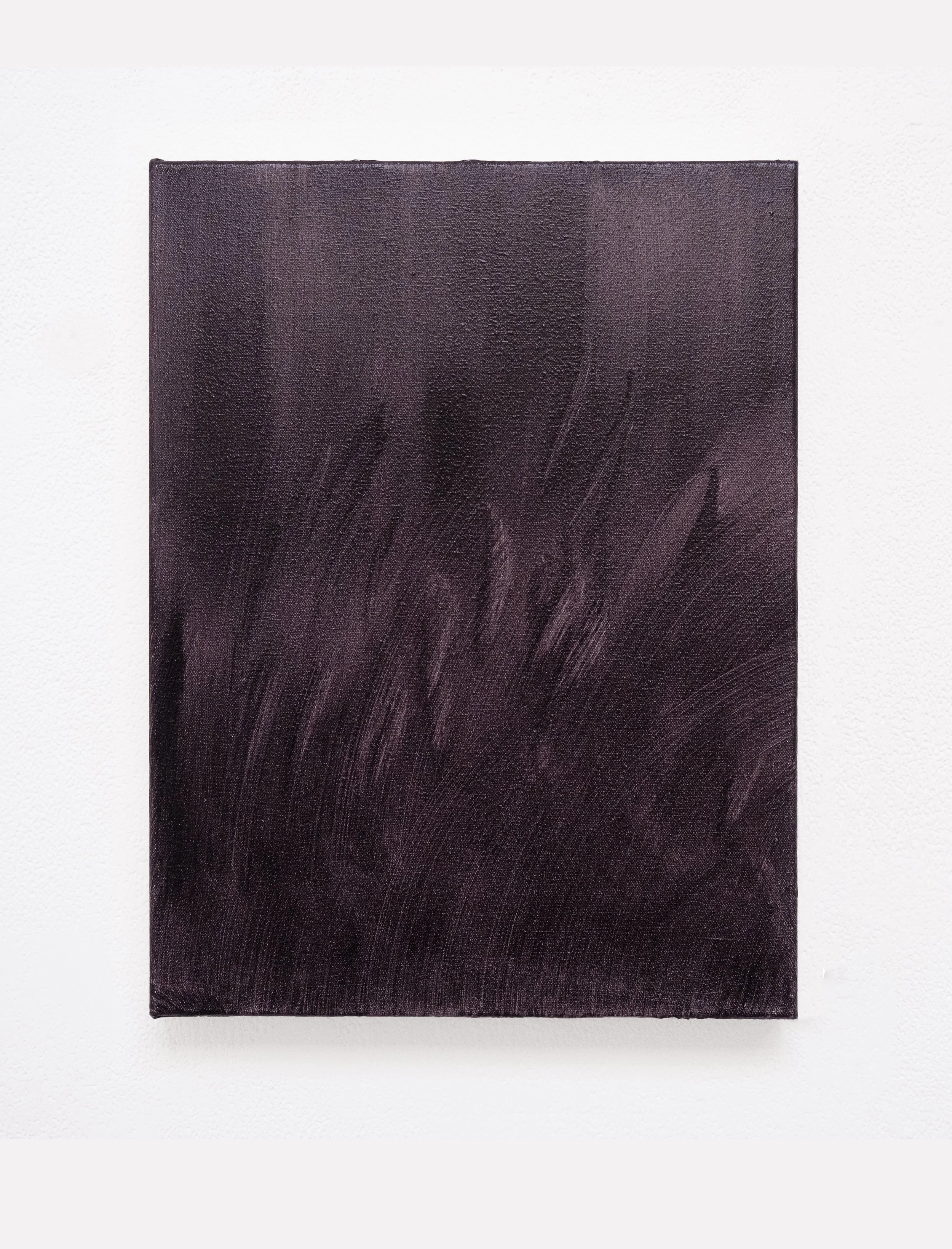 Untitled (Purple), 40.6 x 30.5cm, Oil on Canvas, 2025